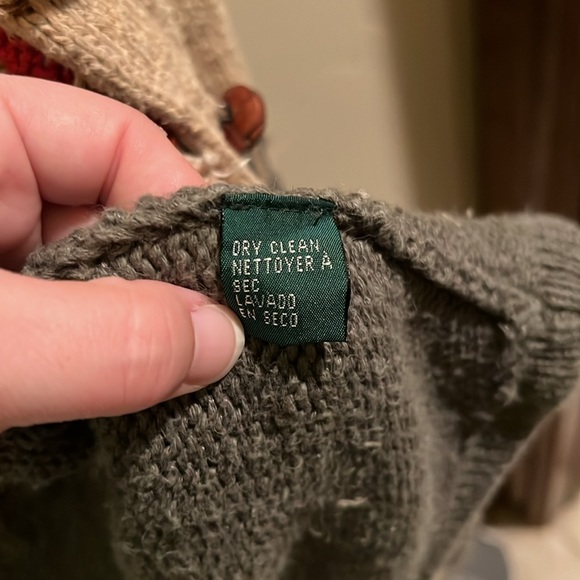 Vintage hand knit Ralph Lauren equestrian cardigan - Picture 5 of 7